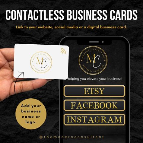 nfc visiting cards|contactless visiting card.